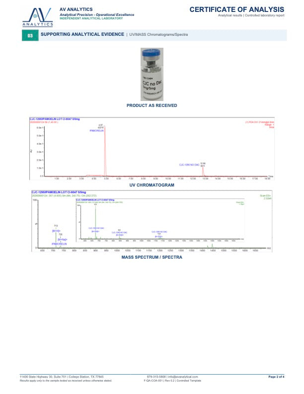 CJC-1295 No Dac 5mg + Ipamorelin 5 mg (10 Vials)