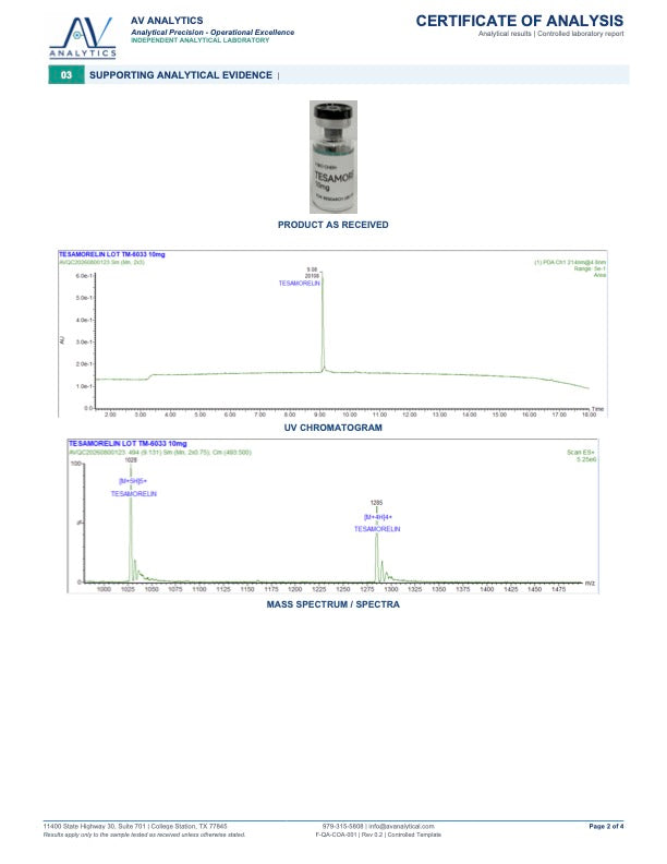 Tesamorelin (10 Vials)